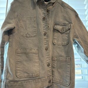 LNDN Women's Classic Gray Jean Jacket